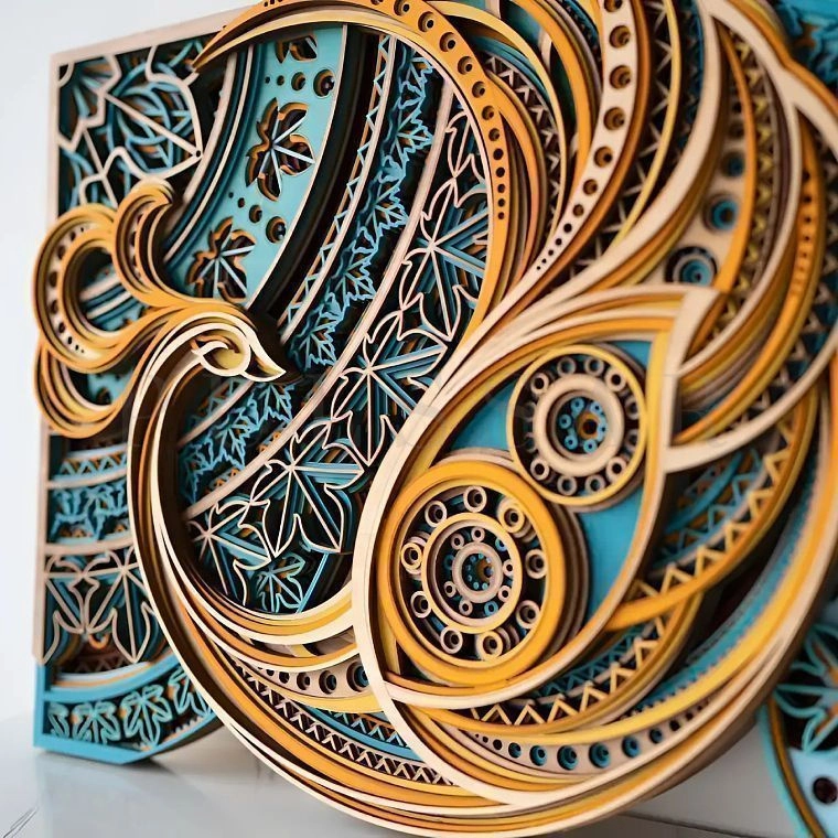 Дизайнерский настенный декор ECO-104