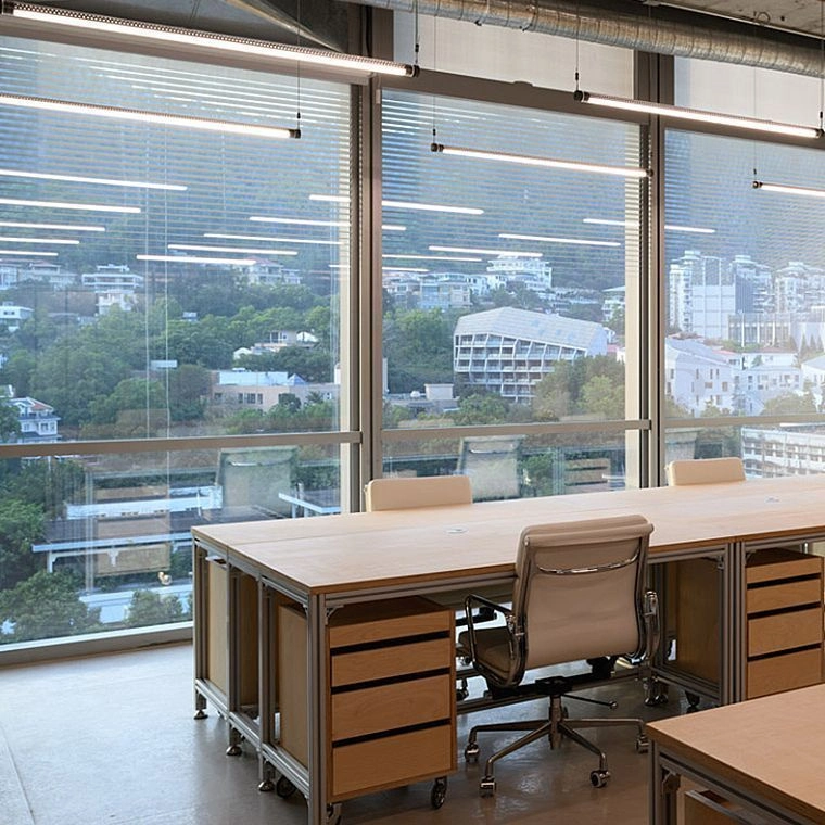 Реечная люстра ROFF