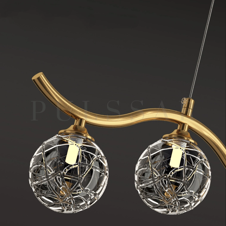 Реечная люстра RIM LONG