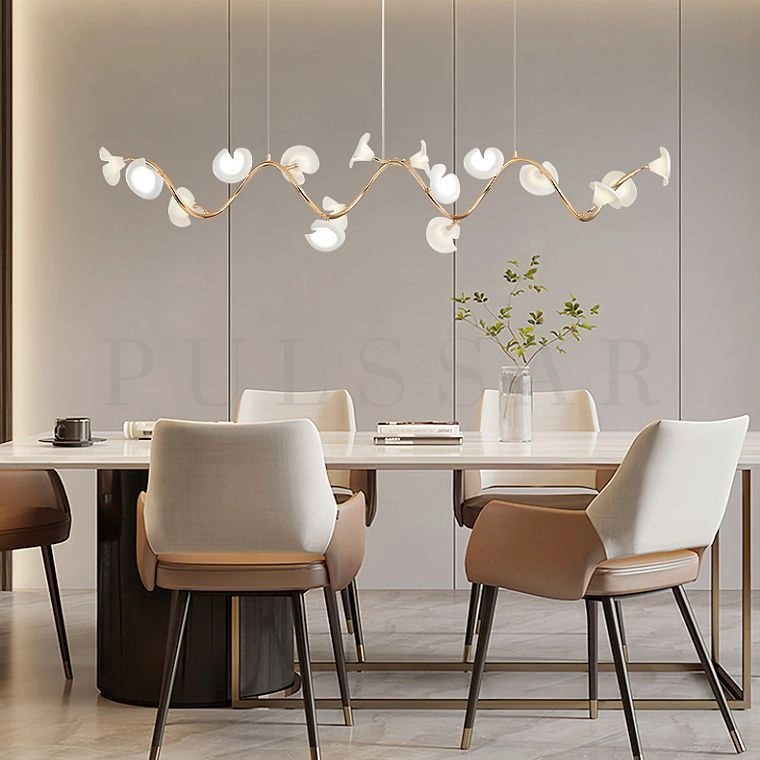 Реечная люстра JULY TURN LONG