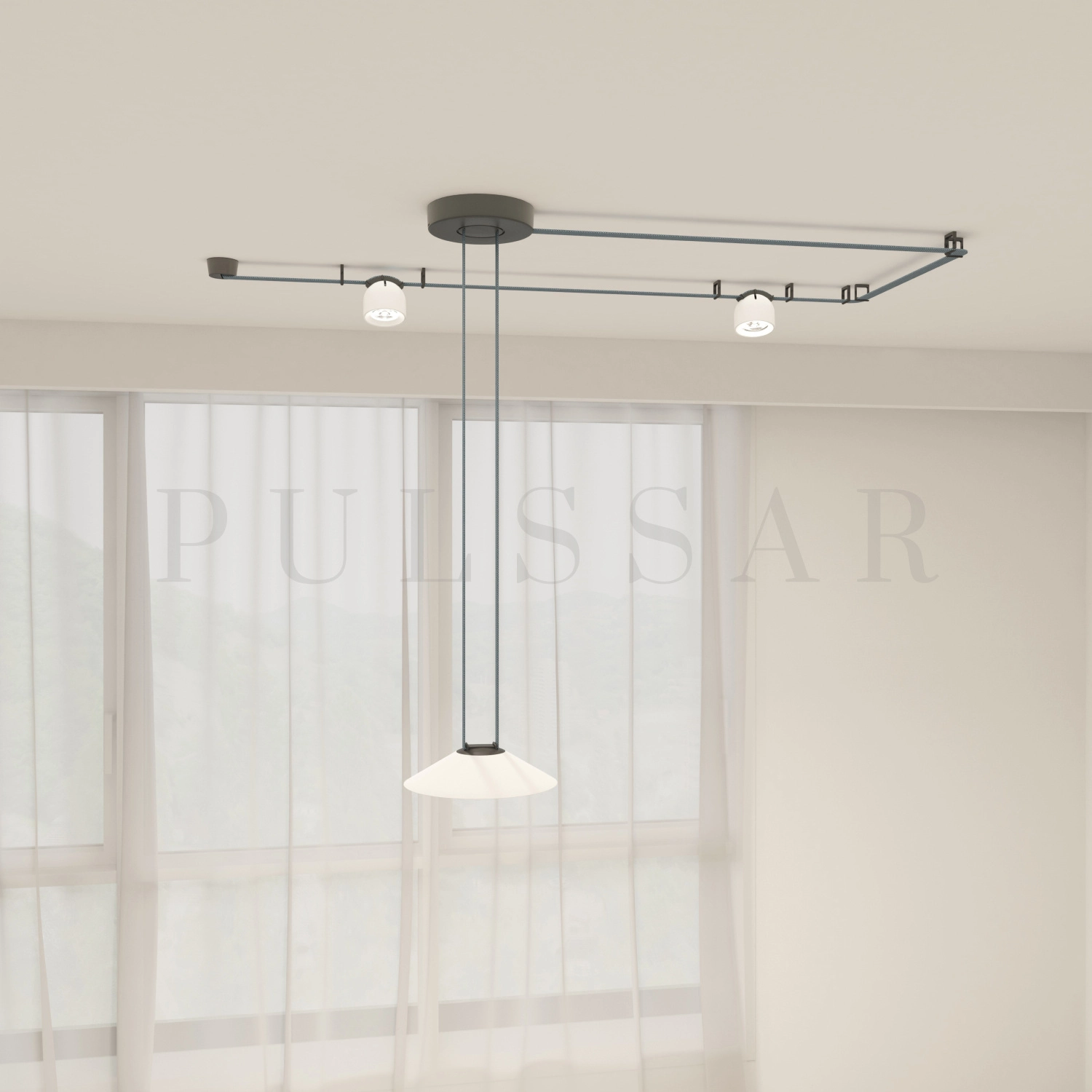 Комплект ременной трековой системы Belty DK55SET02-02-DB