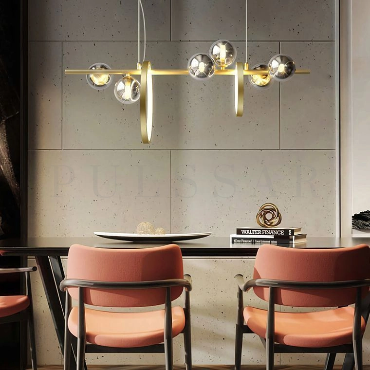 Реечная люстра NILMA