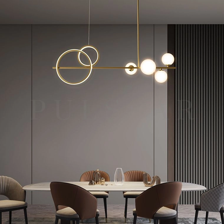 Реечная люстра DOVER