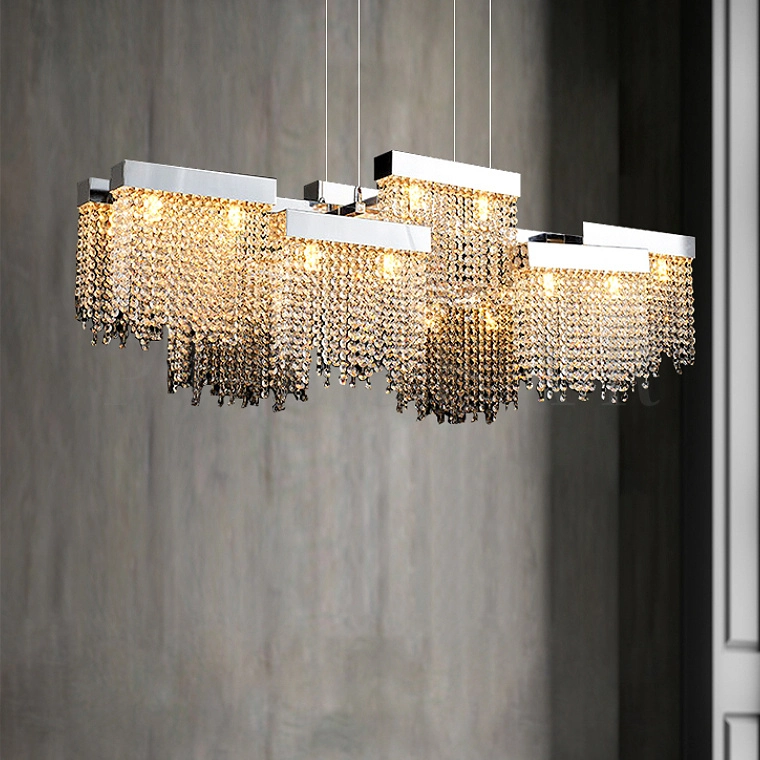 Реечная люстра RUSSEL