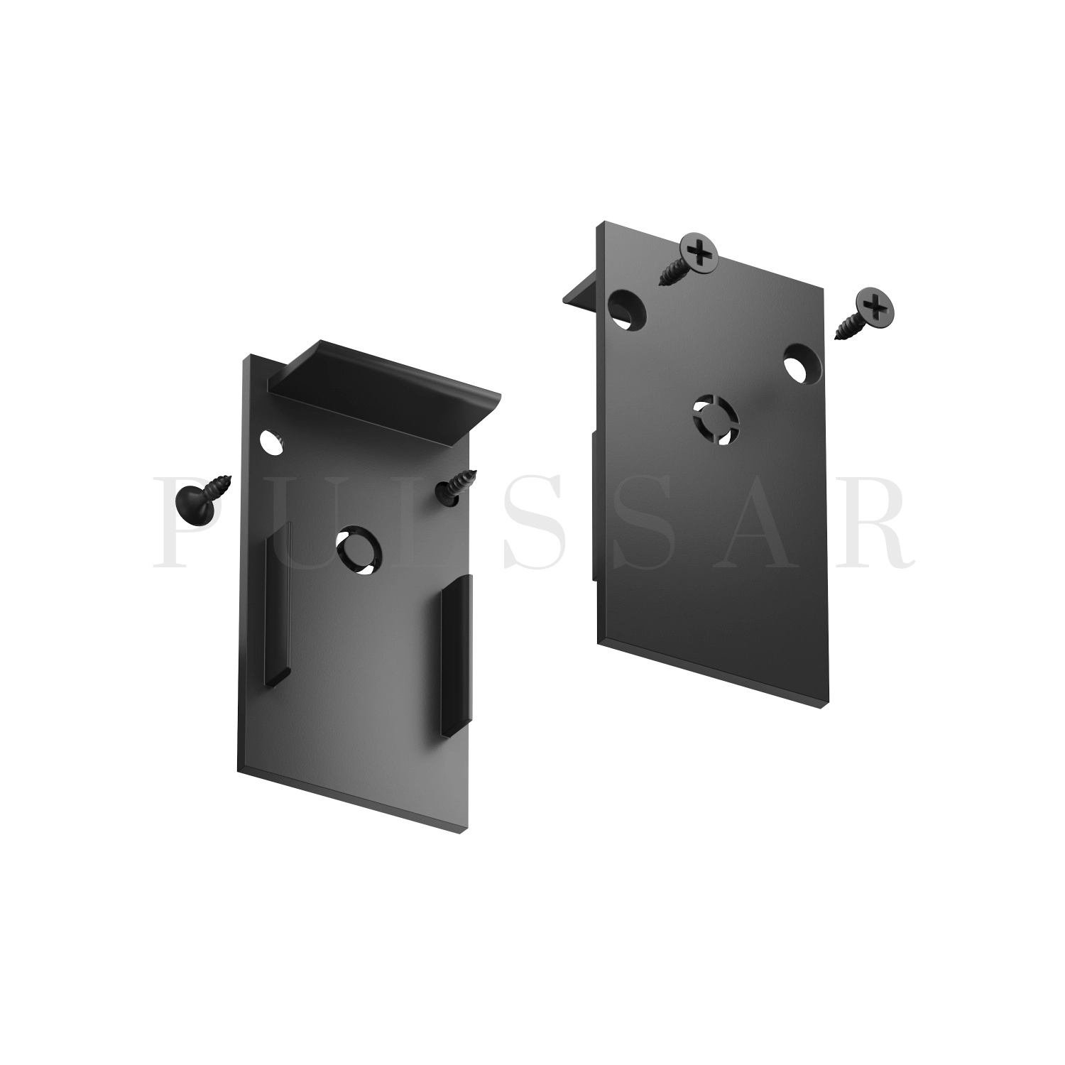 Торцевые заглушки для шинопровода SMART TR2107-BK