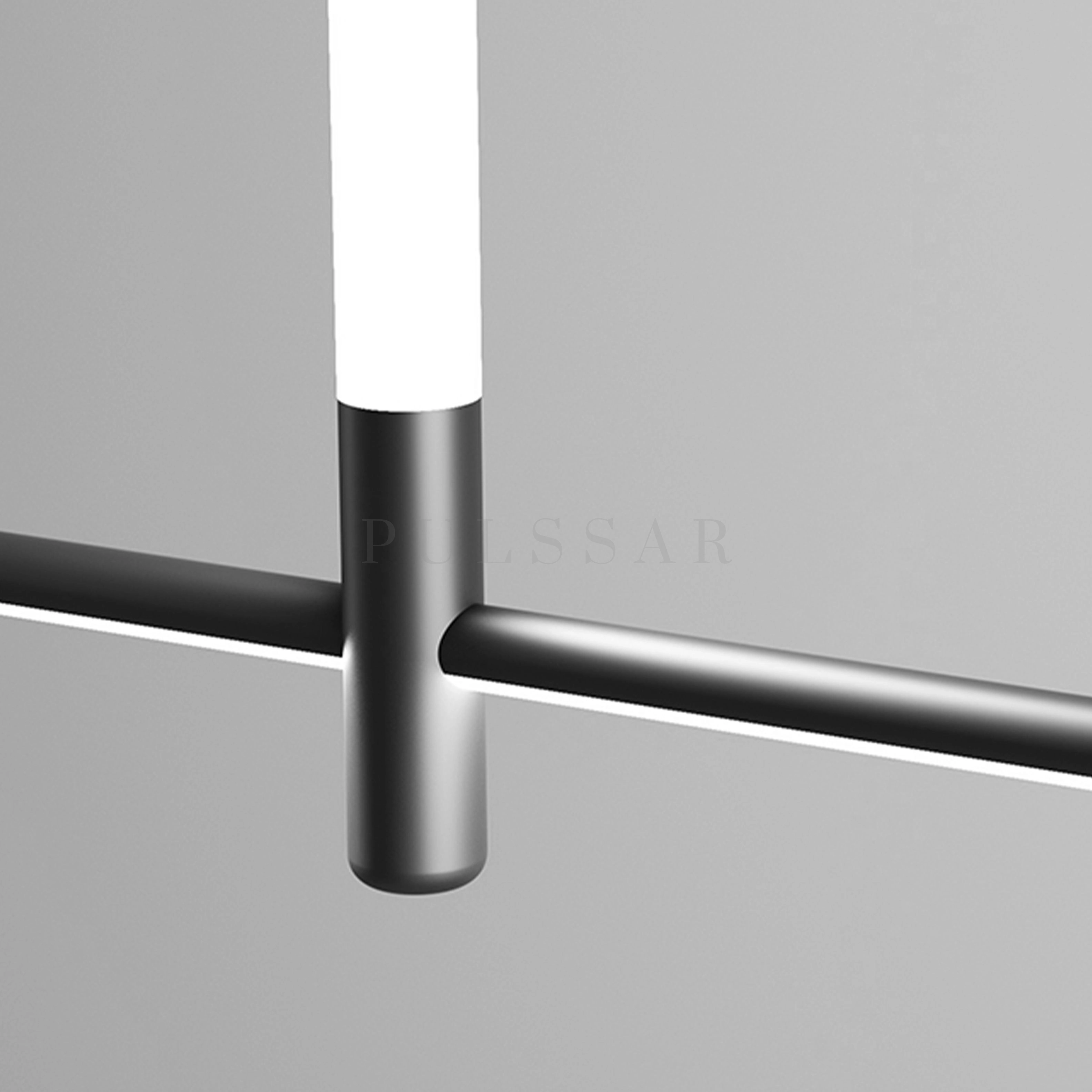 Реечная люстра REN