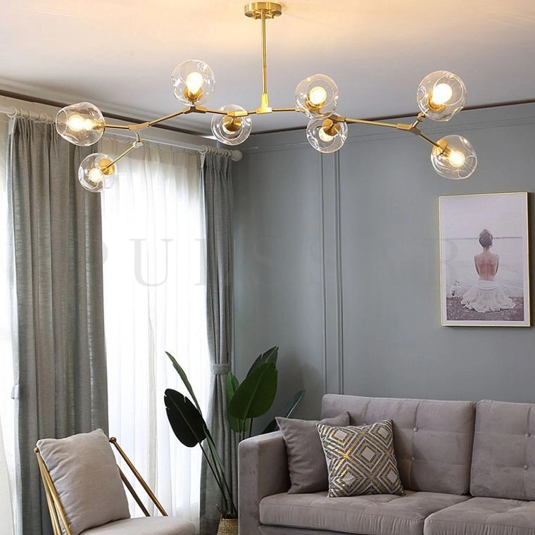 Подвесная люстра ADEL BRASS