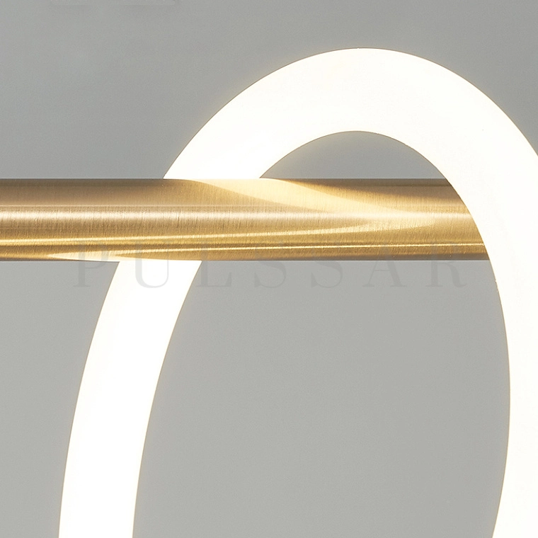 Реечная люстра DEMAS