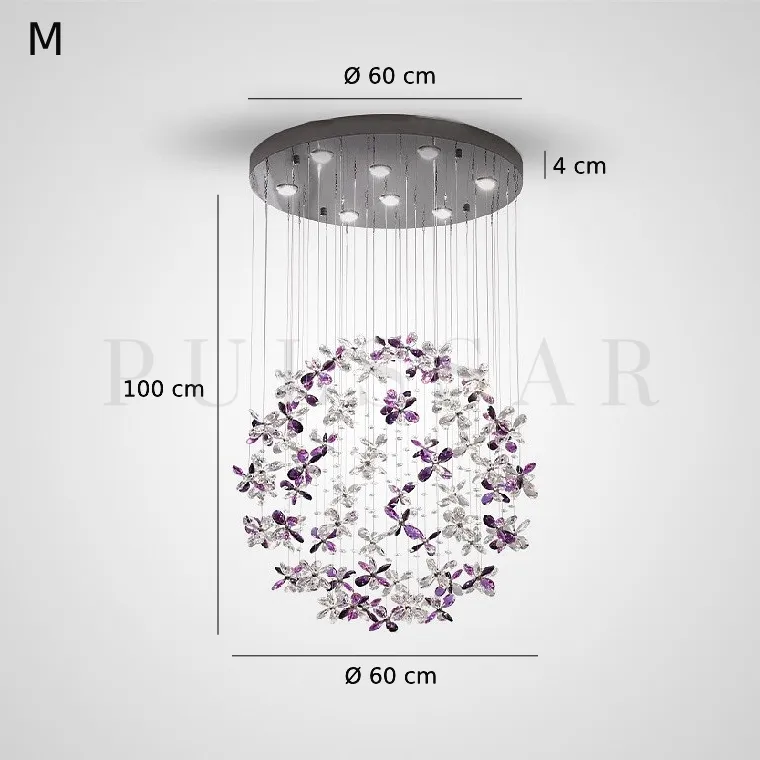 Подвесная люстра CHARA AMETHYST