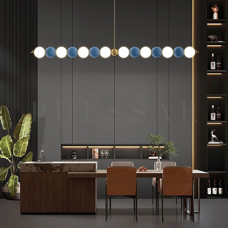 Реечная люстра ANCHAN G