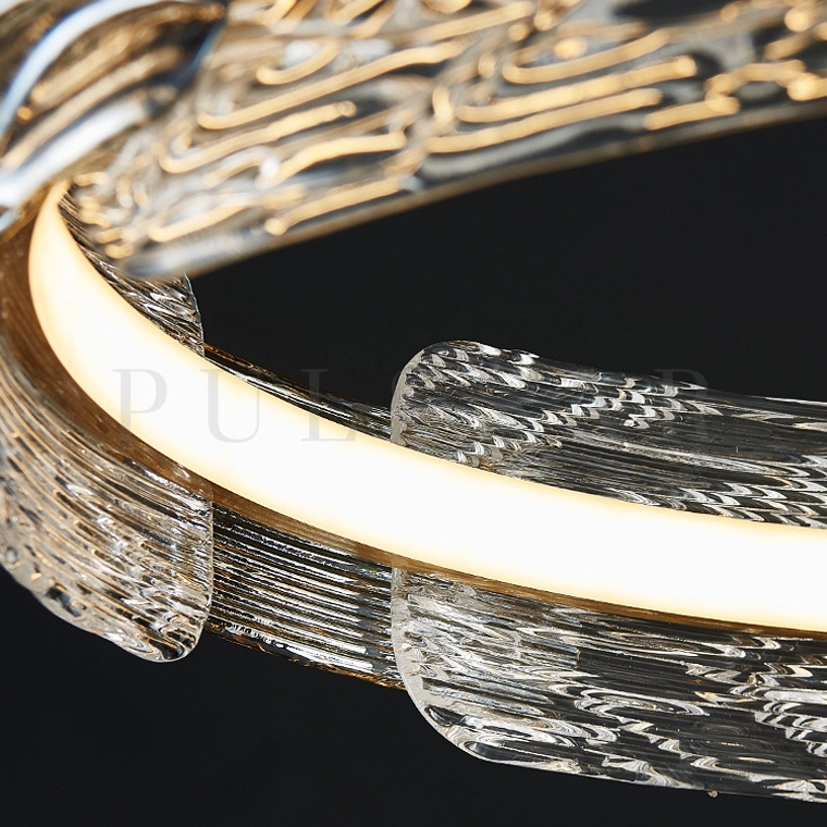 Кольцевая люстра BOLERO CH BUBBLE