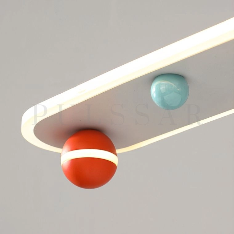 Реечная люстра CAKE LONG