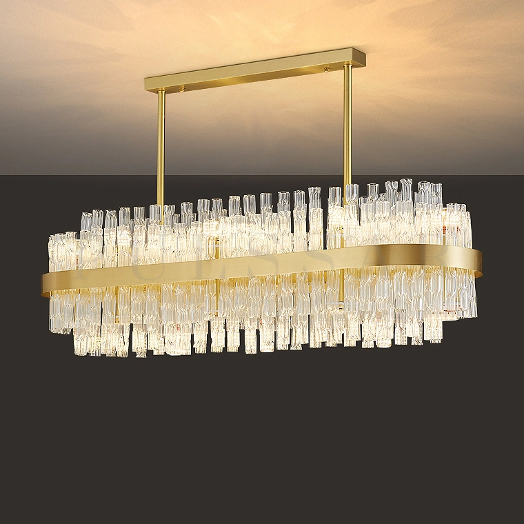 Реечная люстра PONTIAN LONG