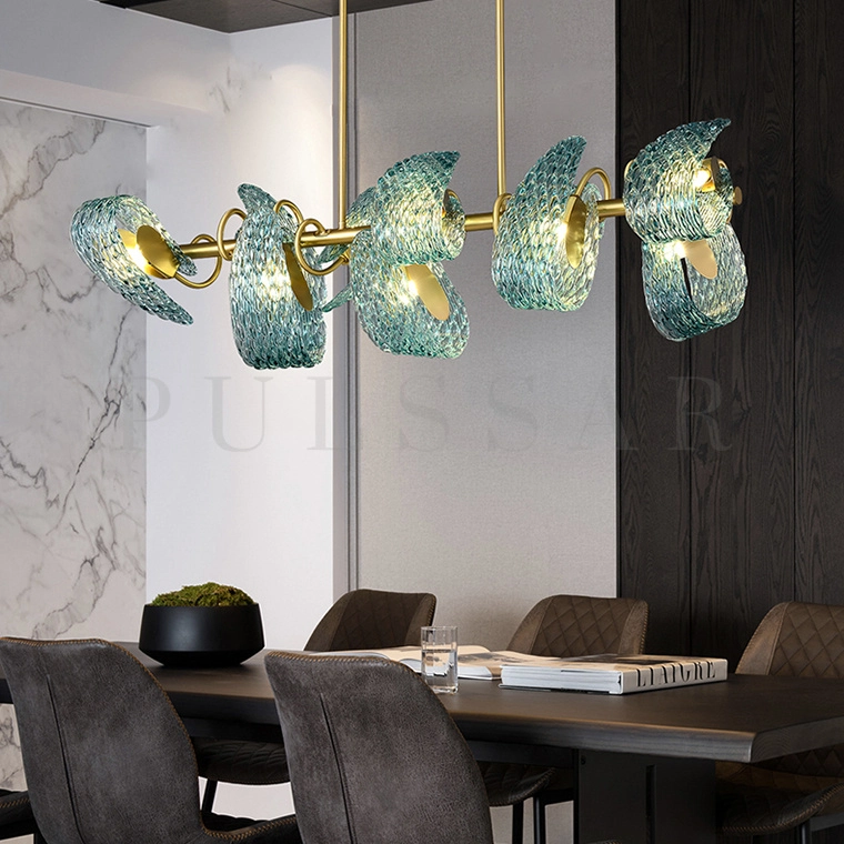 Реечная люстра LUCIA LONG