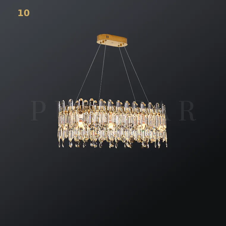 Реечная люстра JULIEN LONG