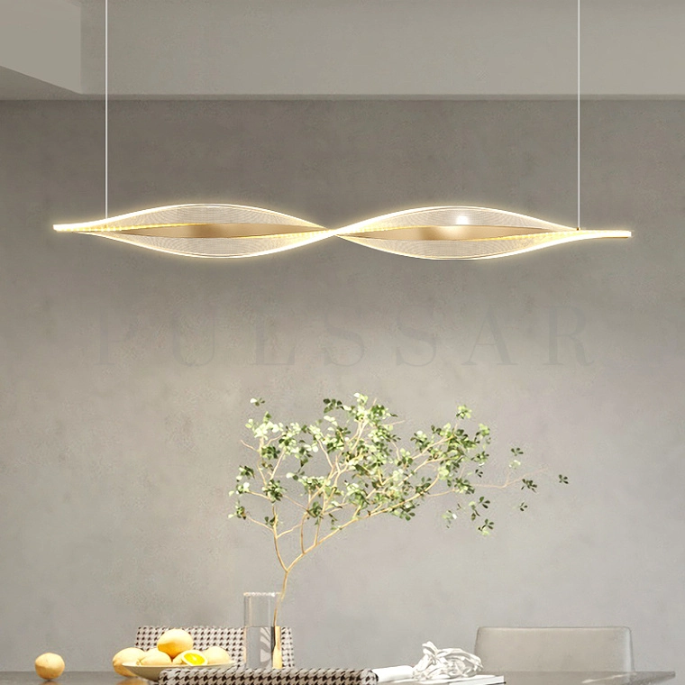 Реечная люстра PEROLA