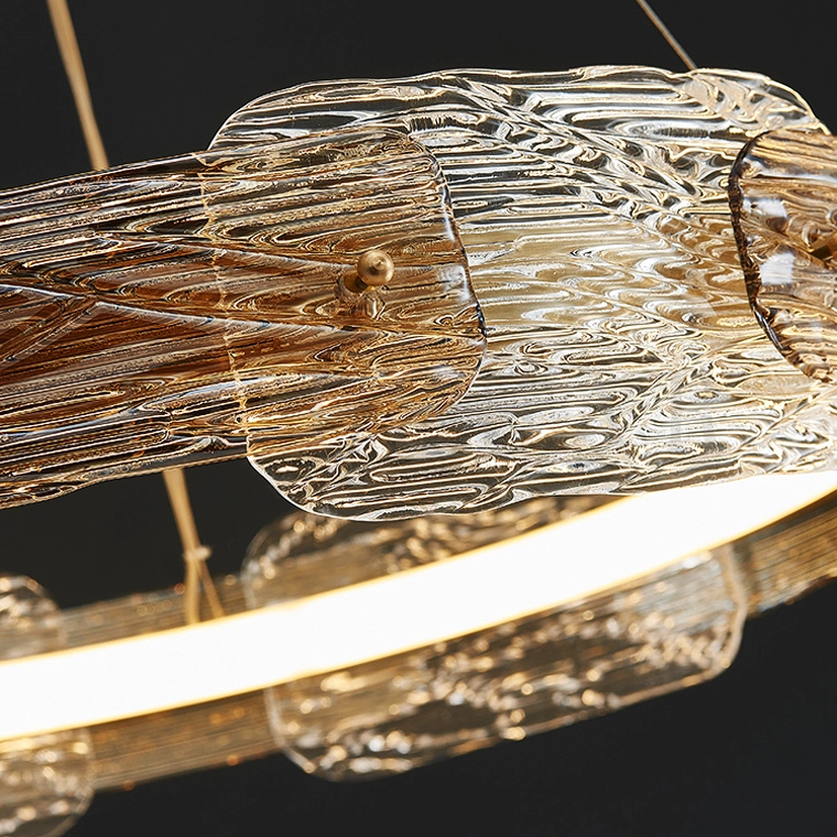 Кольцевая люстра BOLERO CH BUBBLE