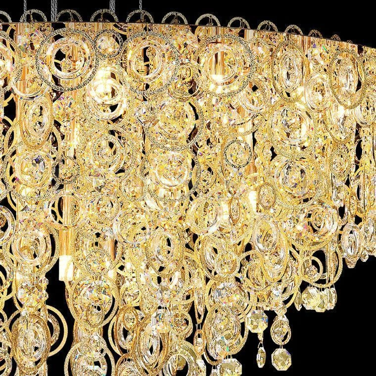 Реечная люстра ILMO LONG