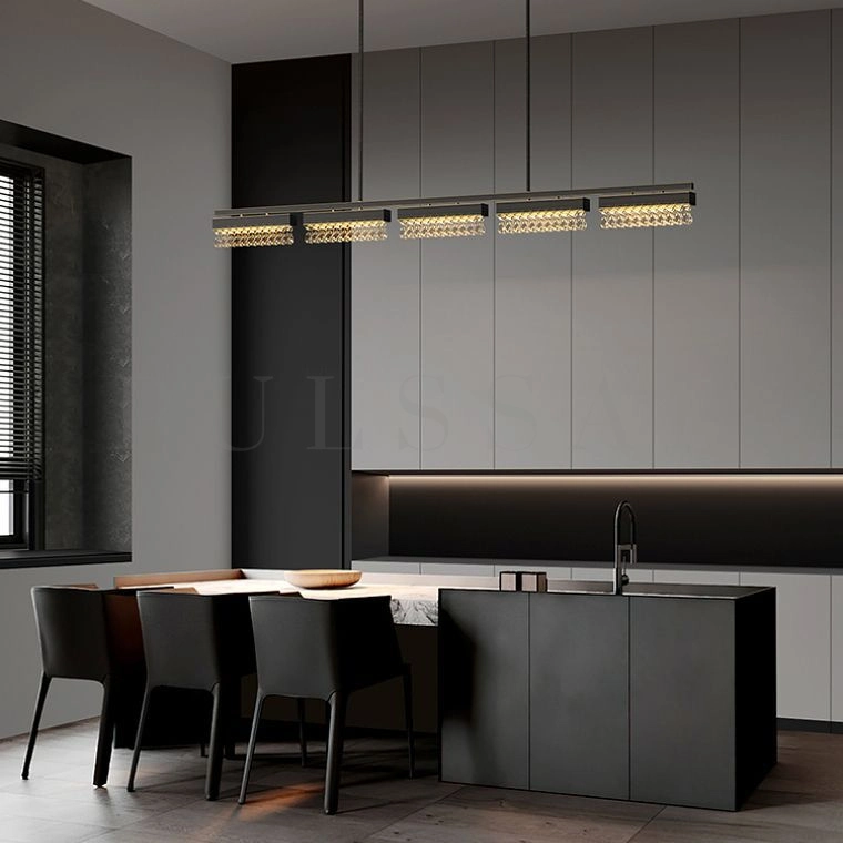 Реечная люстра ASFOUR LONG