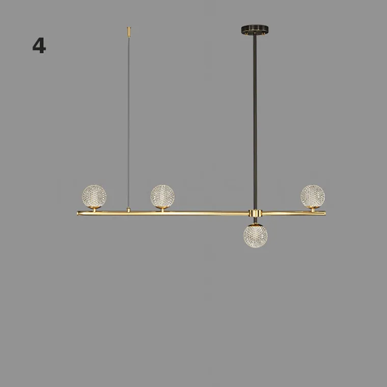 Реечная люстра SHANIA