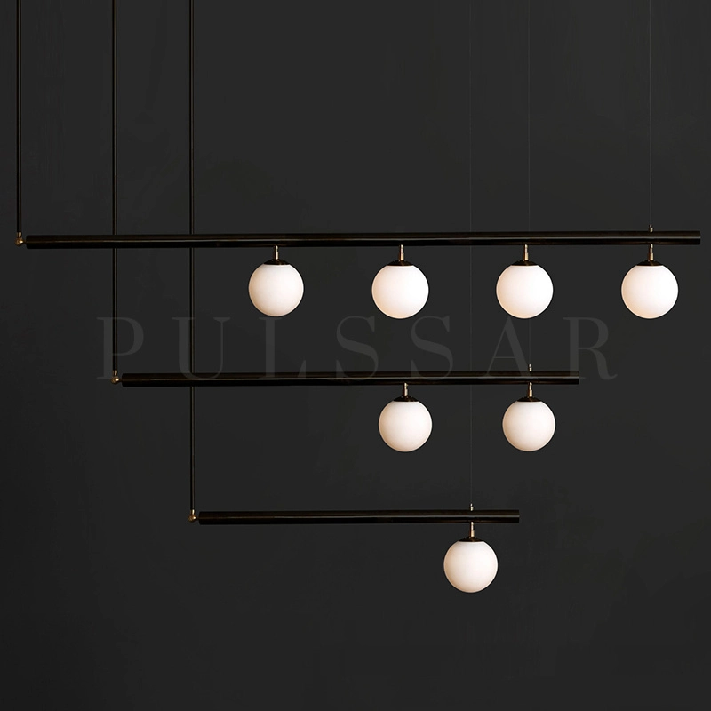 Реечная люстра BARRA