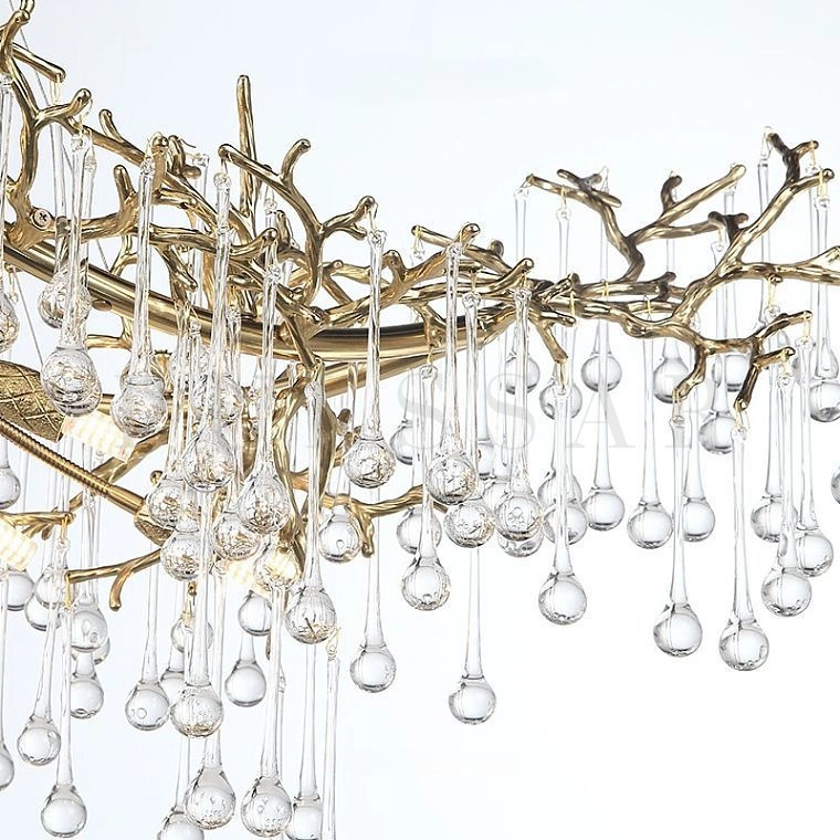 Подвесная люстра WATERDROPS WIDE