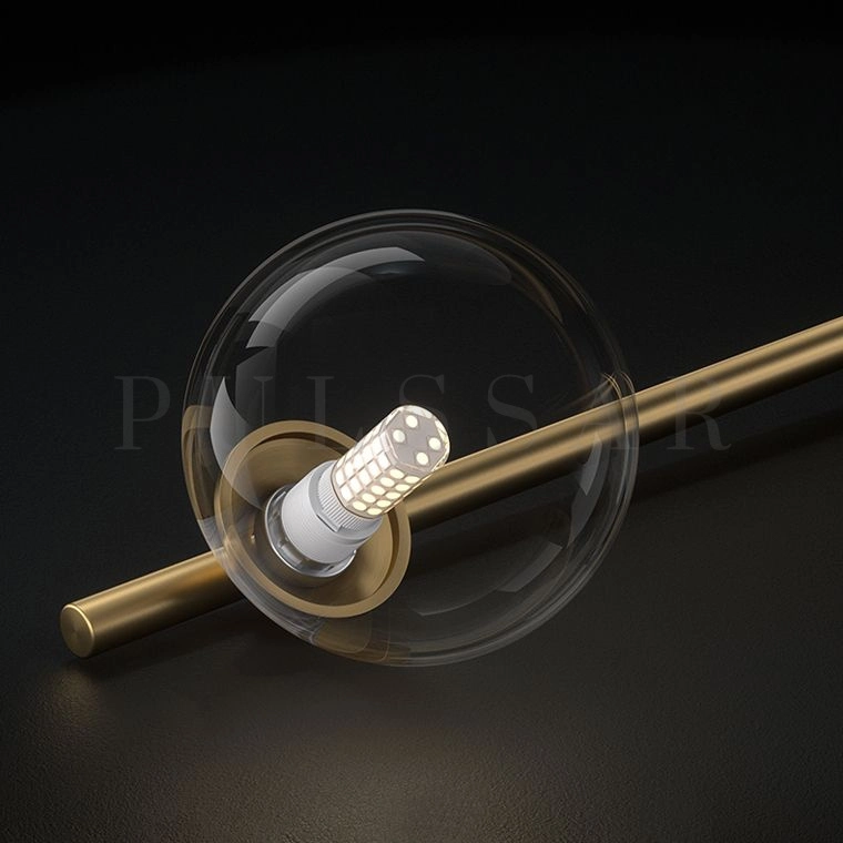 Реечная люстра MELODY WAVE