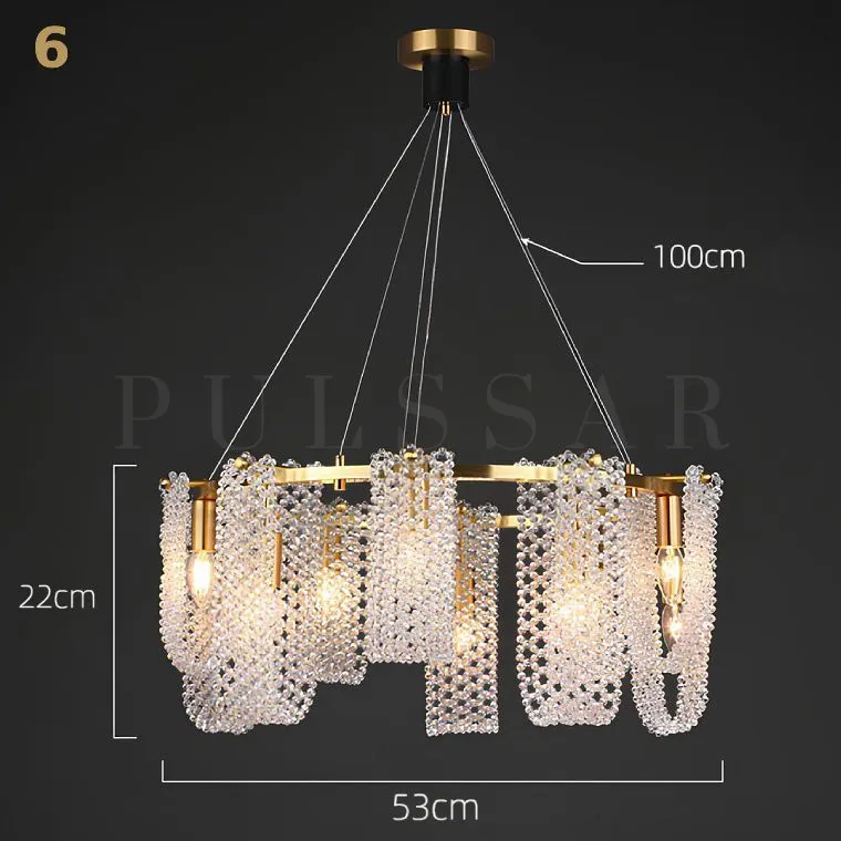 Кольцевая люстра PALMIRA CH