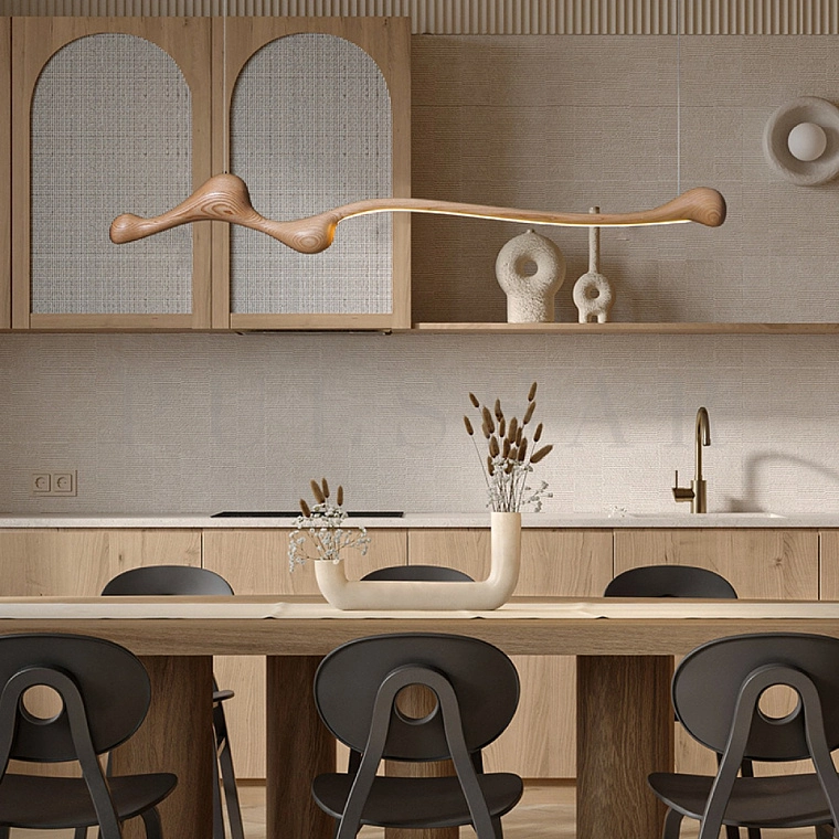 Реечная люстра VINDARA