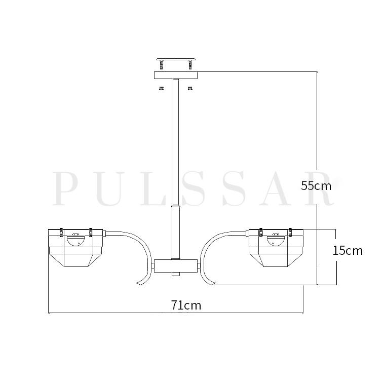 Подвесная люстра GALLERY CH