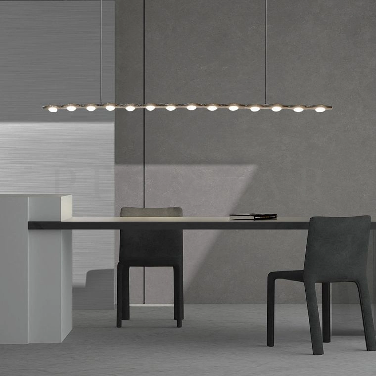 Реечная люстра GRAU