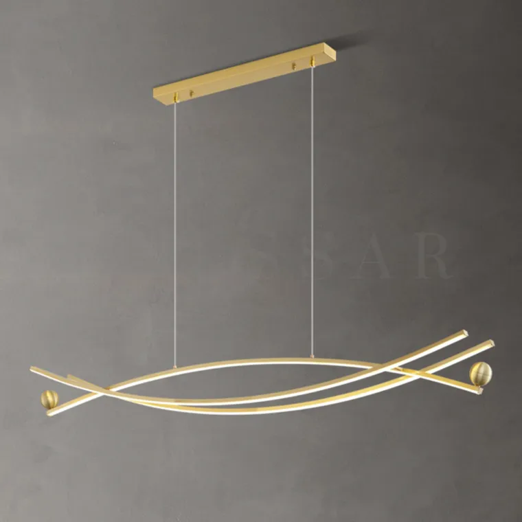 Реечная люстра VALSE