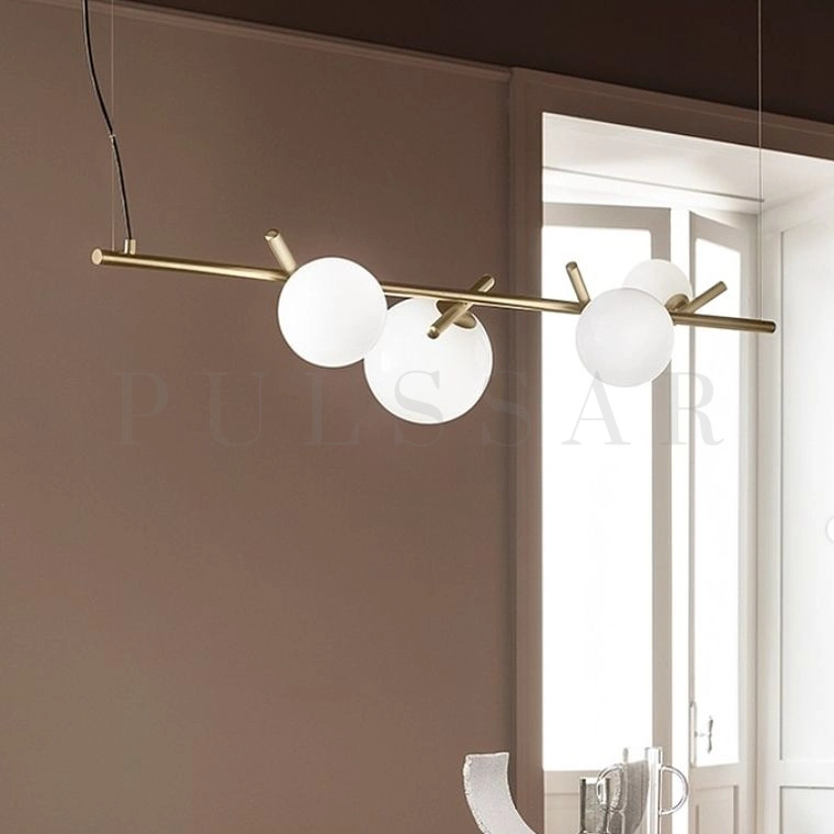 Реечная люстра KIRAN LONG