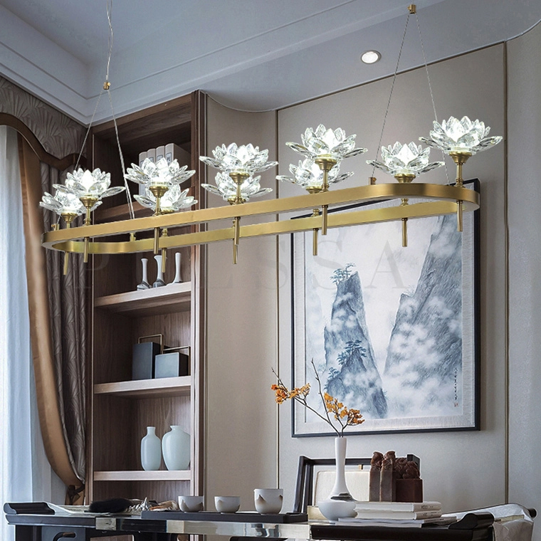 Реечная люстра LOTOS LONG