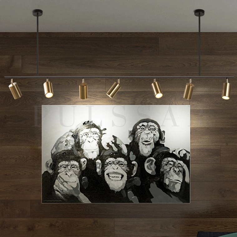 Реечная люстра LINO