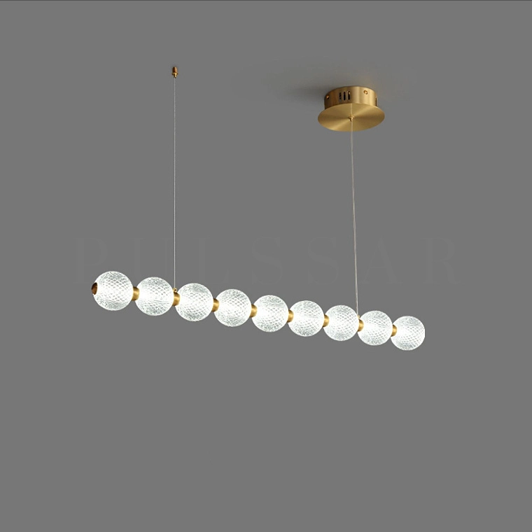 Реечная люстра CARA LONG