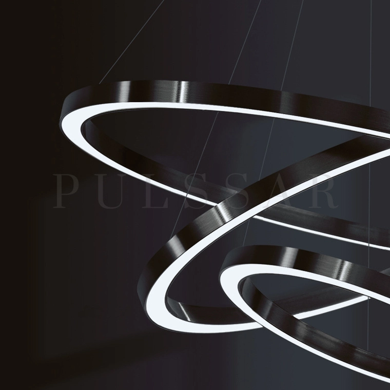 Кольцевая люстра CRUISE BLACK