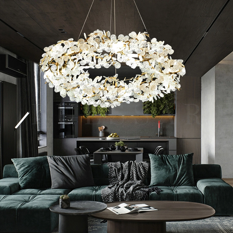 Кольцевая люстра CARAMELLY A