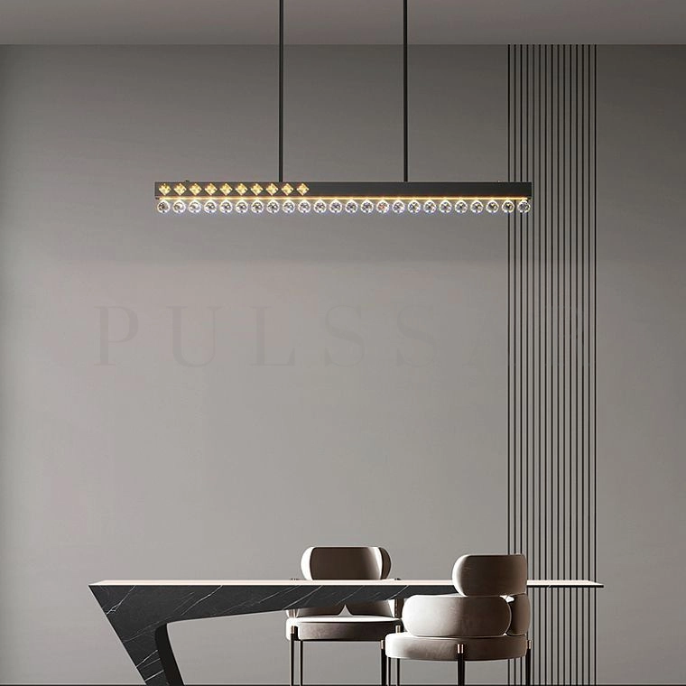 Реечная люстра KAICHI LONG