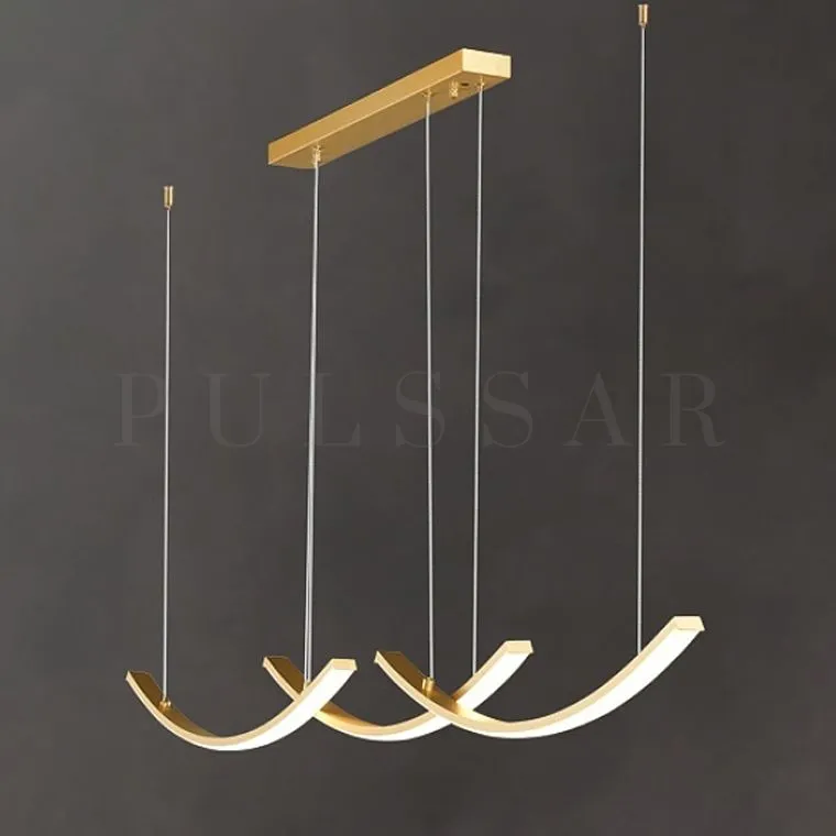 Реечная люстра SINTEX LONG