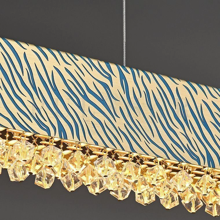 Реечная люстра TIGER LONG