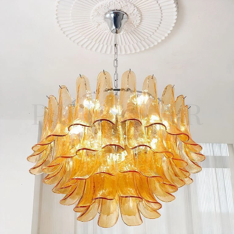 Подвесная люстра LOBBY AMBER