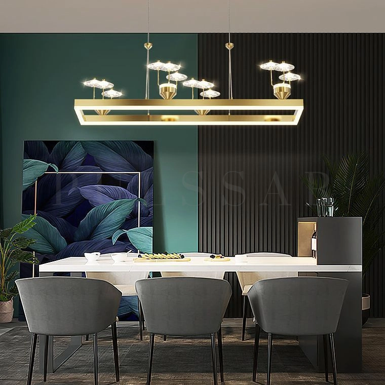 Реечная люстра DOVRA LONG