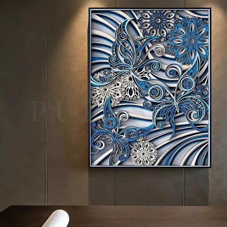 Дизайнерский настенный декор ECO-105