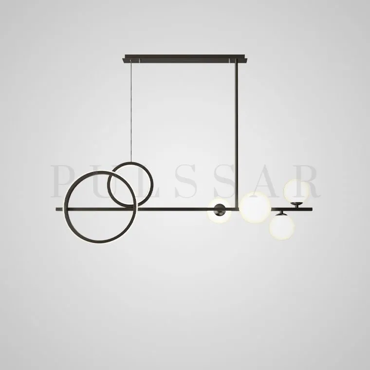 Реечная люстра DOVER