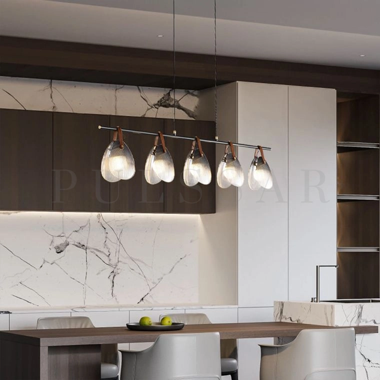 Реечная люстра CONCH L