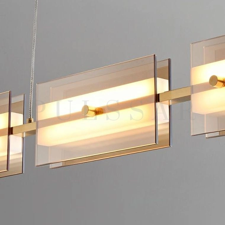 Реечная люстра BRIAND LONG