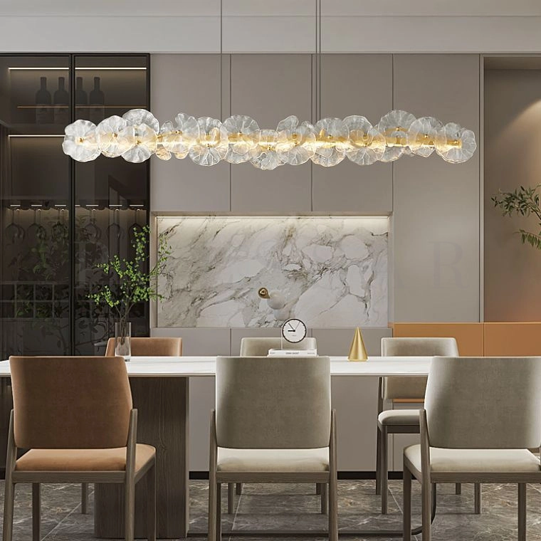 Реечная люстра AURELIUS LONG