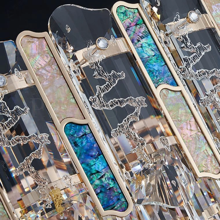 Реечная люстра IDERT LONG