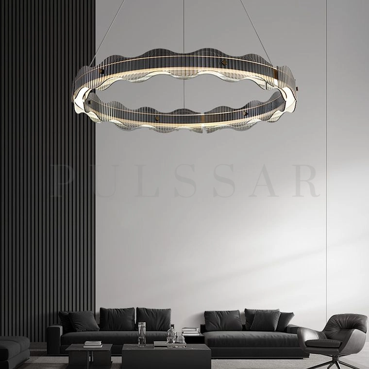 Кольцевая люстра CHIFFA WAVE R